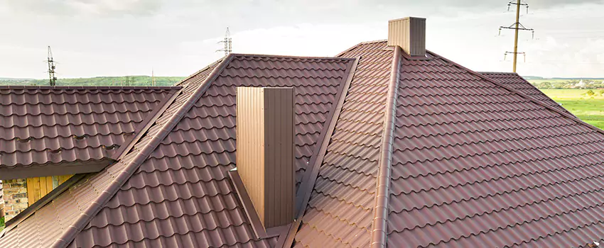Residential Chimney Flashing Restoration in Deerfield, IL