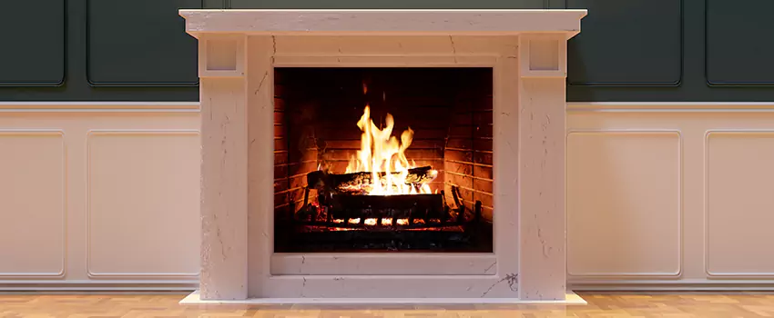 Decorative Electric Fireplace Installation in Deerfield, Illinois