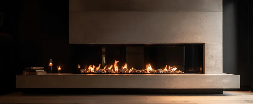 Gas Fireplace Ember Bed Design Services in Deerfield, Illinois