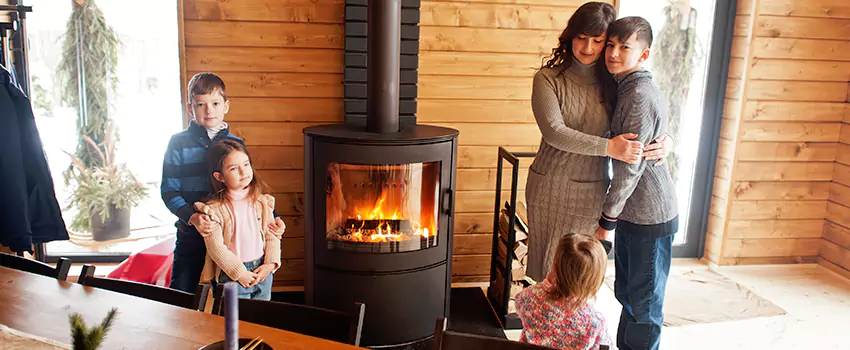 Morso Cast Iron Fireplace Insert Installation in Deerfield, Illinois