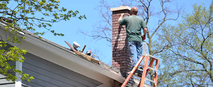 Vinyl and PVC Chimney Flashing Installation in Deerfield, IL