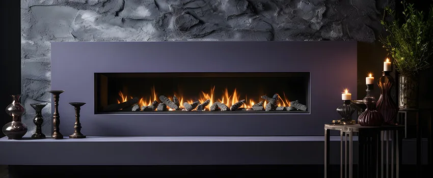 Ember Bed for Ventless Gas Fireplace in Deerfield, IL
