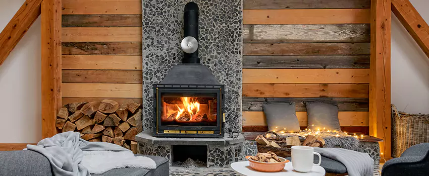 Thelin Hearth Products Direct Vent Gas Stove Fireplace Inspection in Deerfield, Illinois